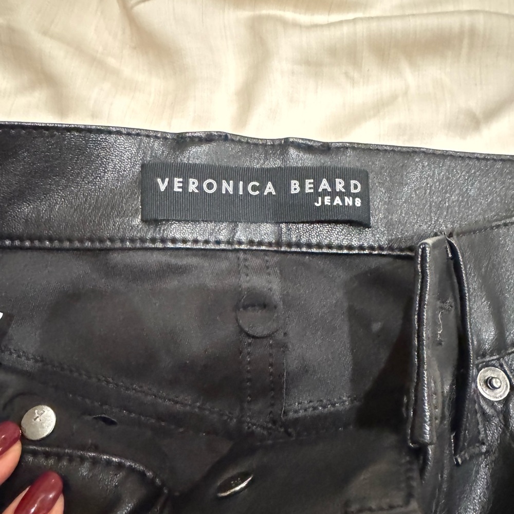Veronica Beard Beverly Skinny Flare High Rise Pants
